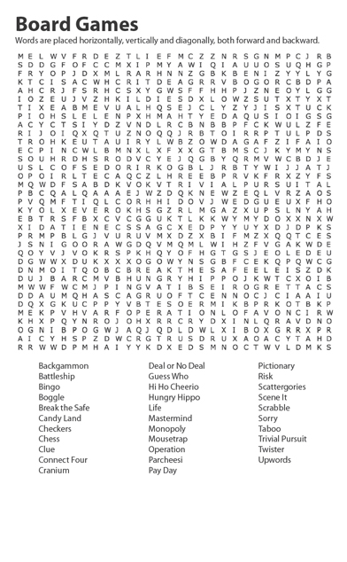 Wordsearch Page